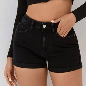 Black shorts